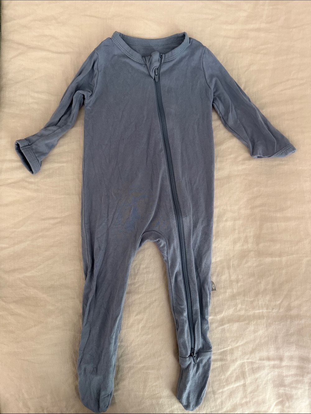 Kyte BABY Slate Blue Footed One-Piece Sleeper
